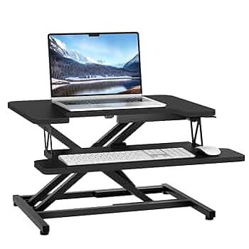 ERGOMAKER スタンディングデスク 高さ調整可昇降式デスク Amazon | ERGOMAKER スタンディングデスク 卓上 幅55cm 高さ調節